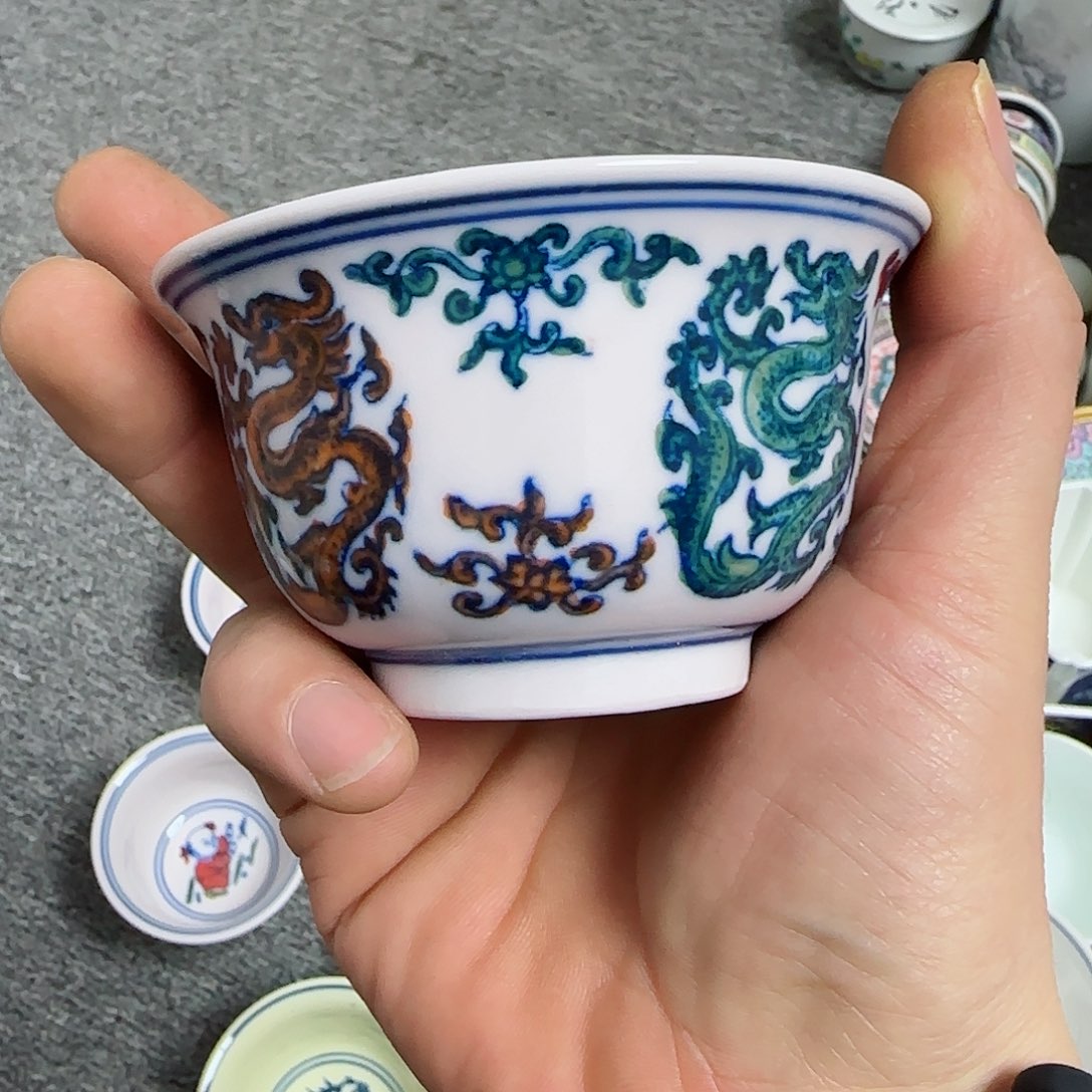 摆件随**瓷器的工艺技术水平