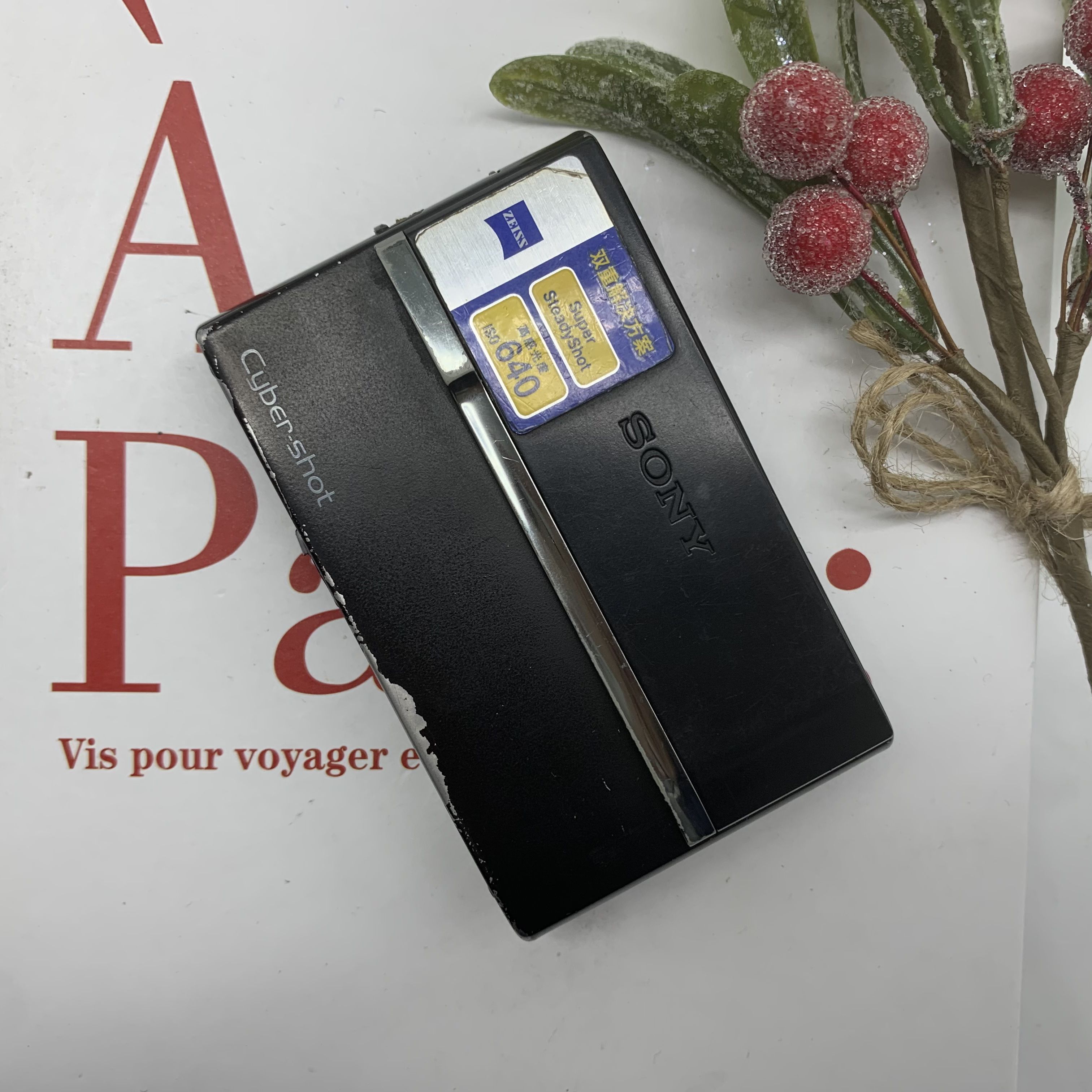 95新 Sony/索尼 T9 600万像素 3倍光学变焦 ( no退no换）