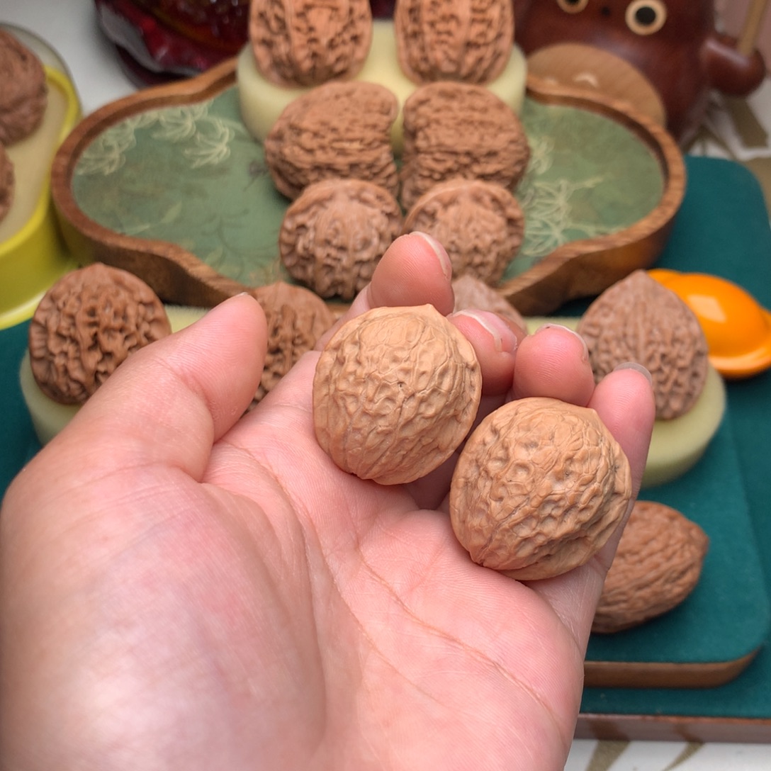 文玩核桃把件玲珑扇