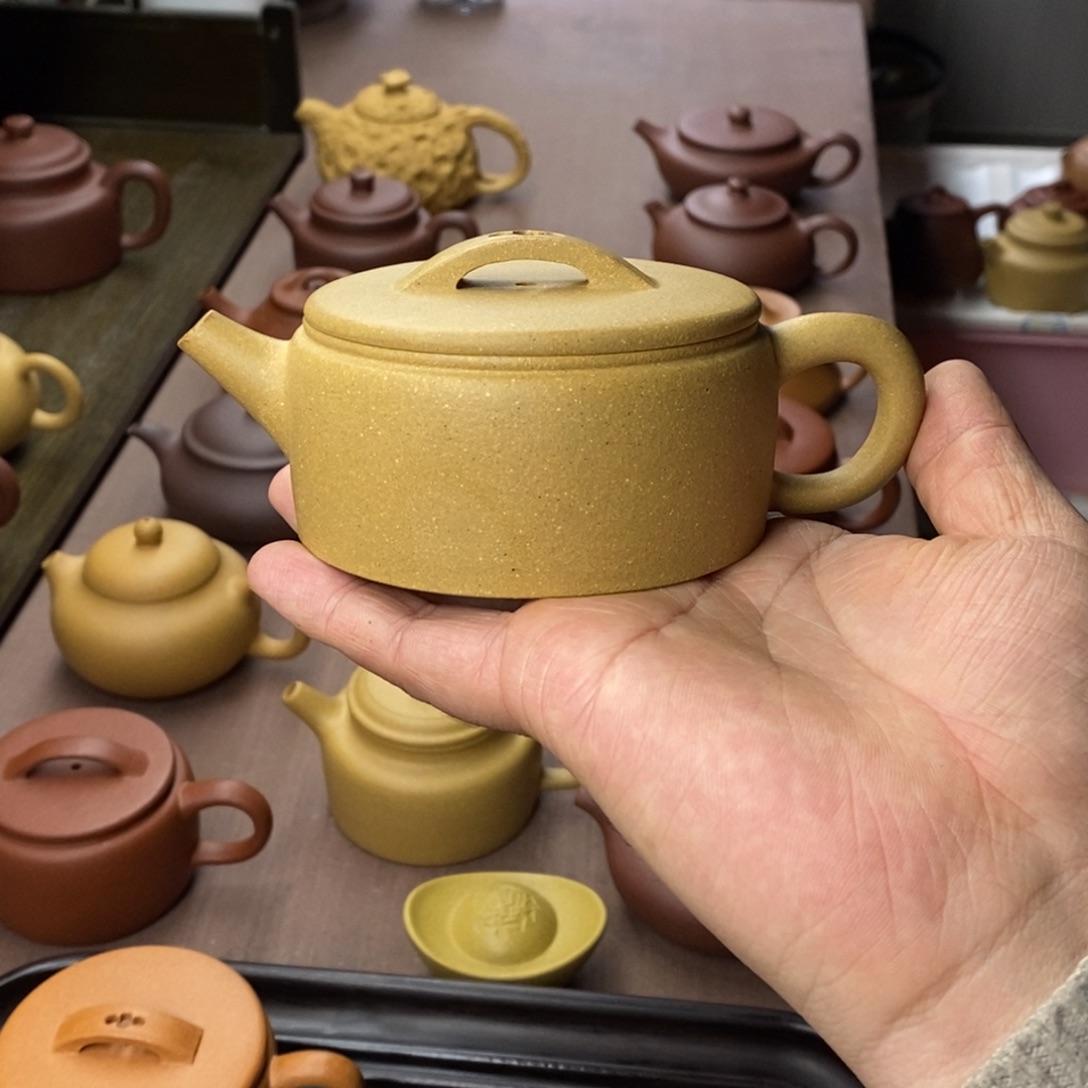 紫砂茶壶大瑕汉瓦160容量