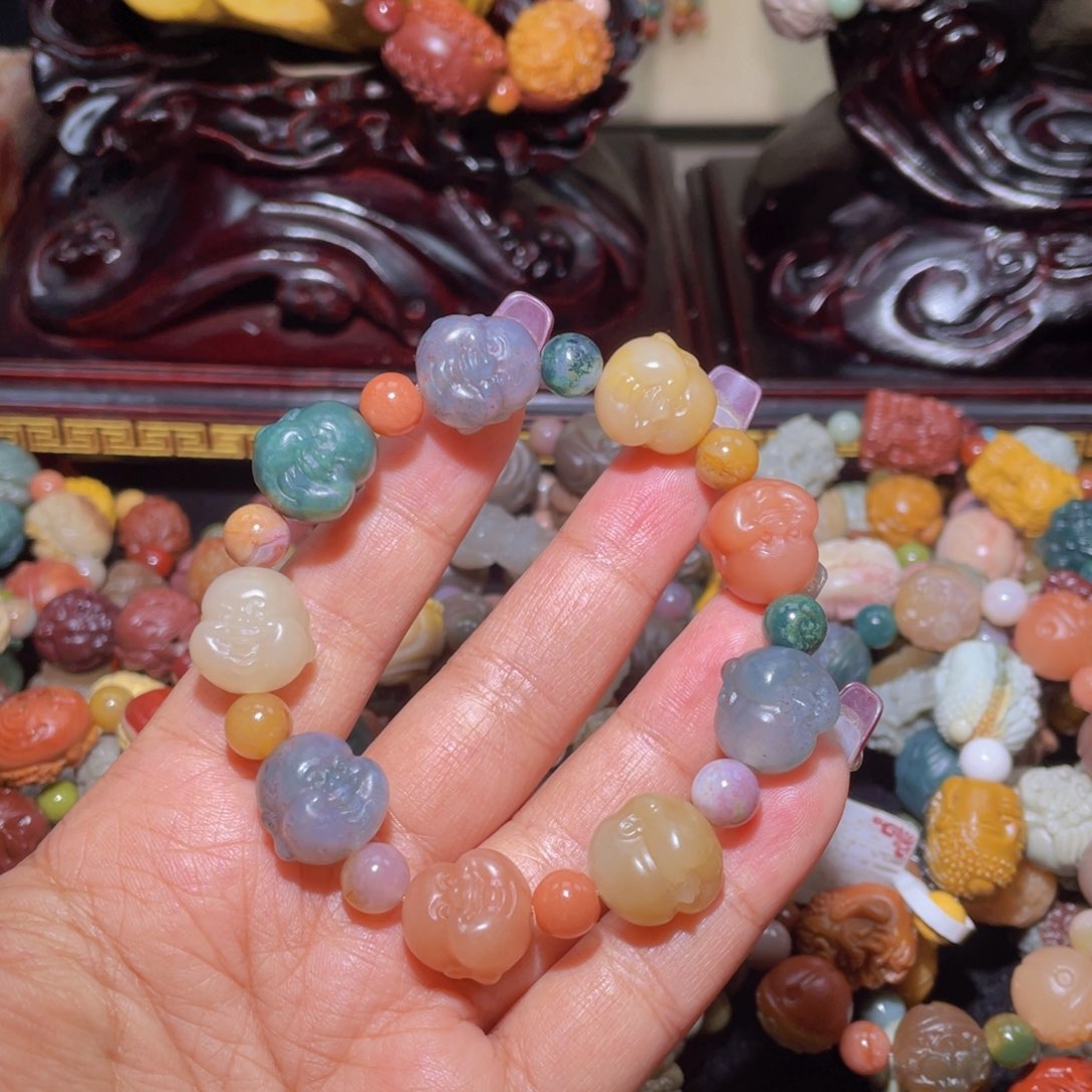 石英质玉手链未镶嵌