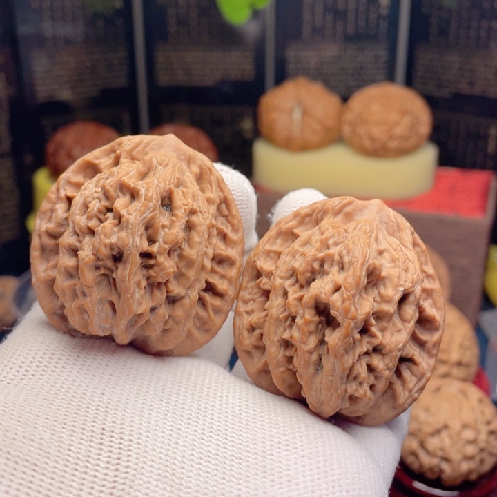 文玩核桃吊坠42全品原桩无药麦虎