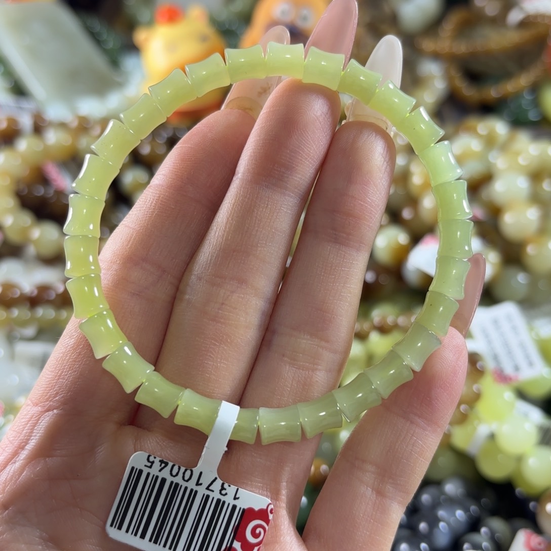 和田玉未镶嵌手链30