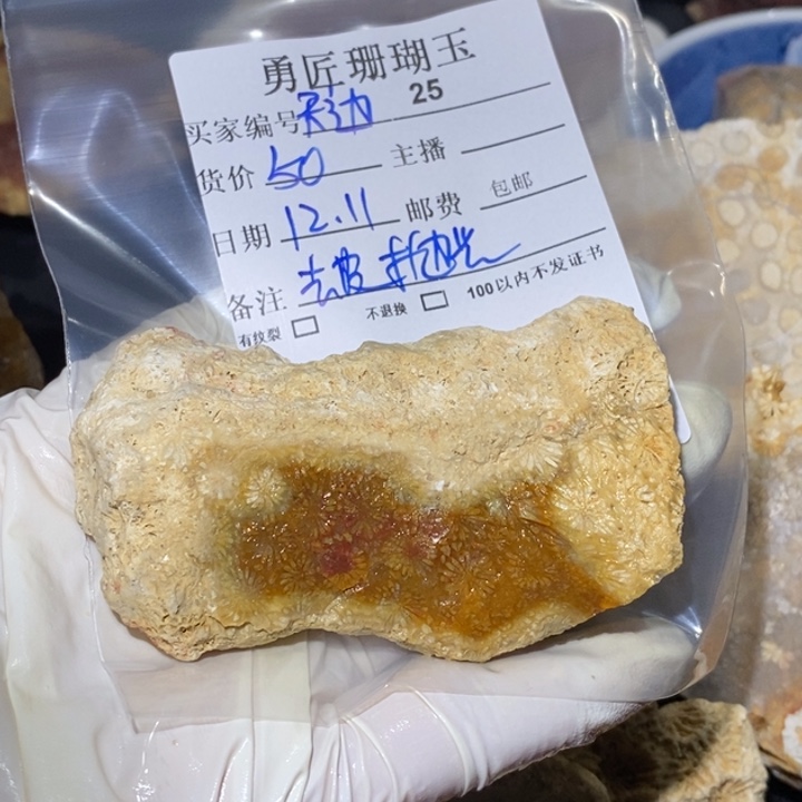 【闪购商品】未镶嵌珊瑚玉硅化玉＆****云