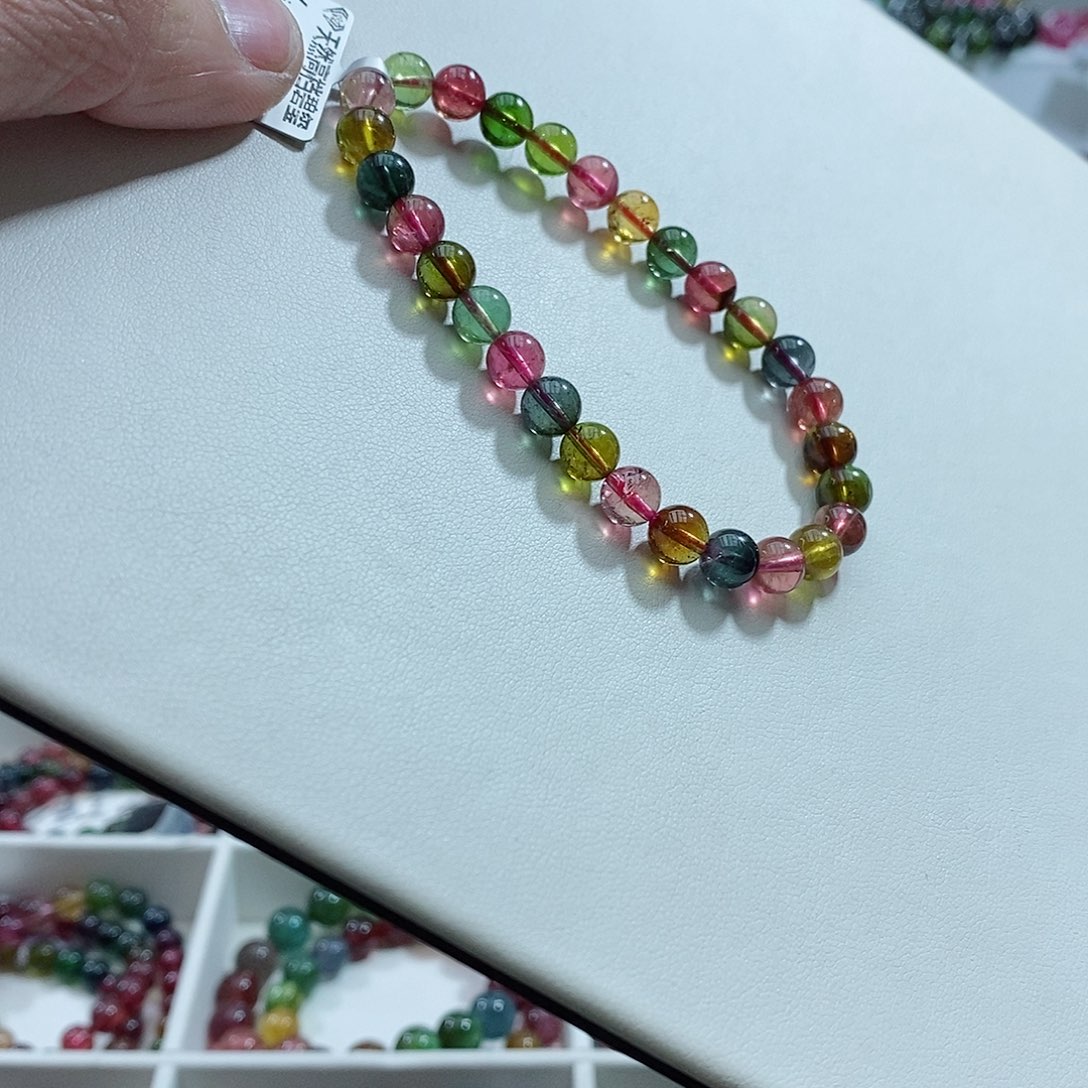 碧玺手链未镶嵌手链