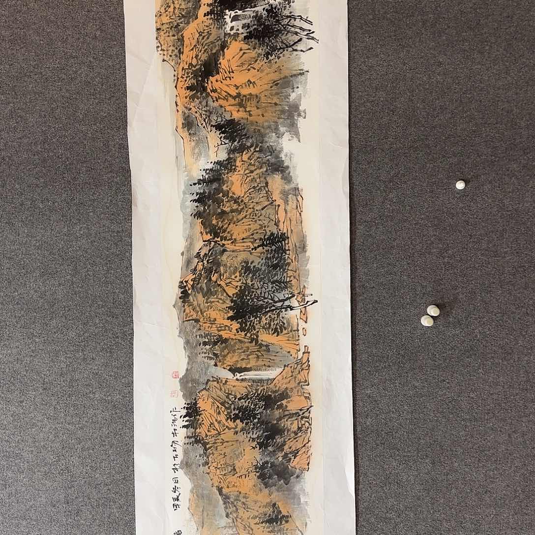 国画杜浩老师手绘作品