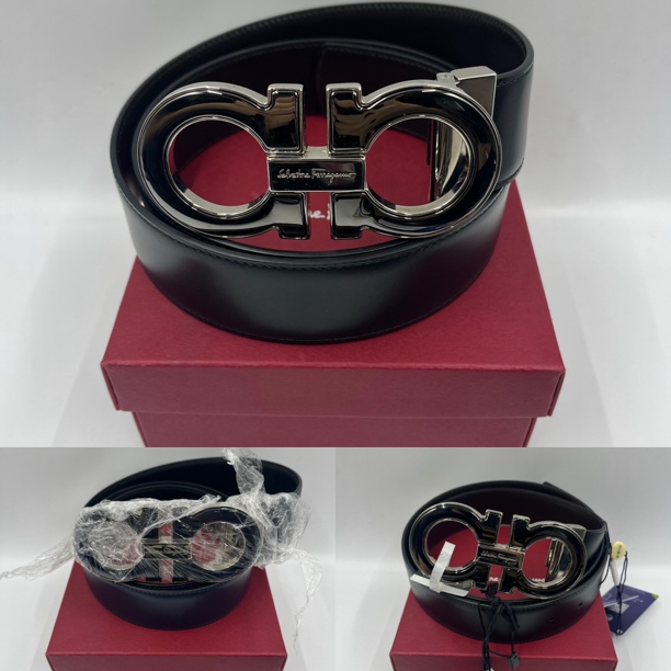 99新 FERRAGAMO/菲拉格慕 皮带 宽4cm 合集 放置瑕疵 