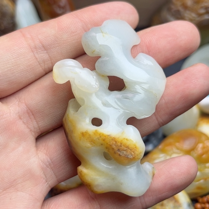 和田玉挂件未镶嵌