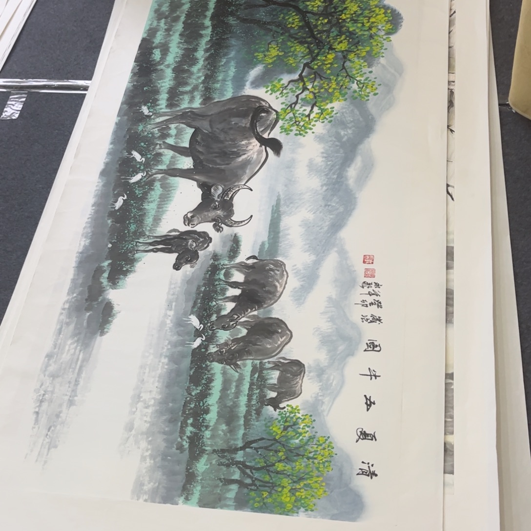 国画ZH精品国画单幅任发
