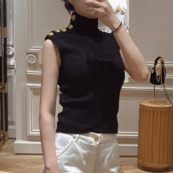 闲置/Balmain/巴尔曼/针织背心/36码/Xspa3131