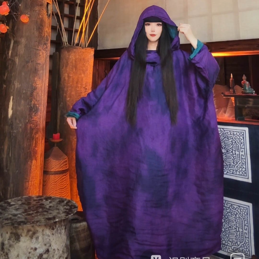 [東森家设计师款]复古袍子宽松文艺民族风