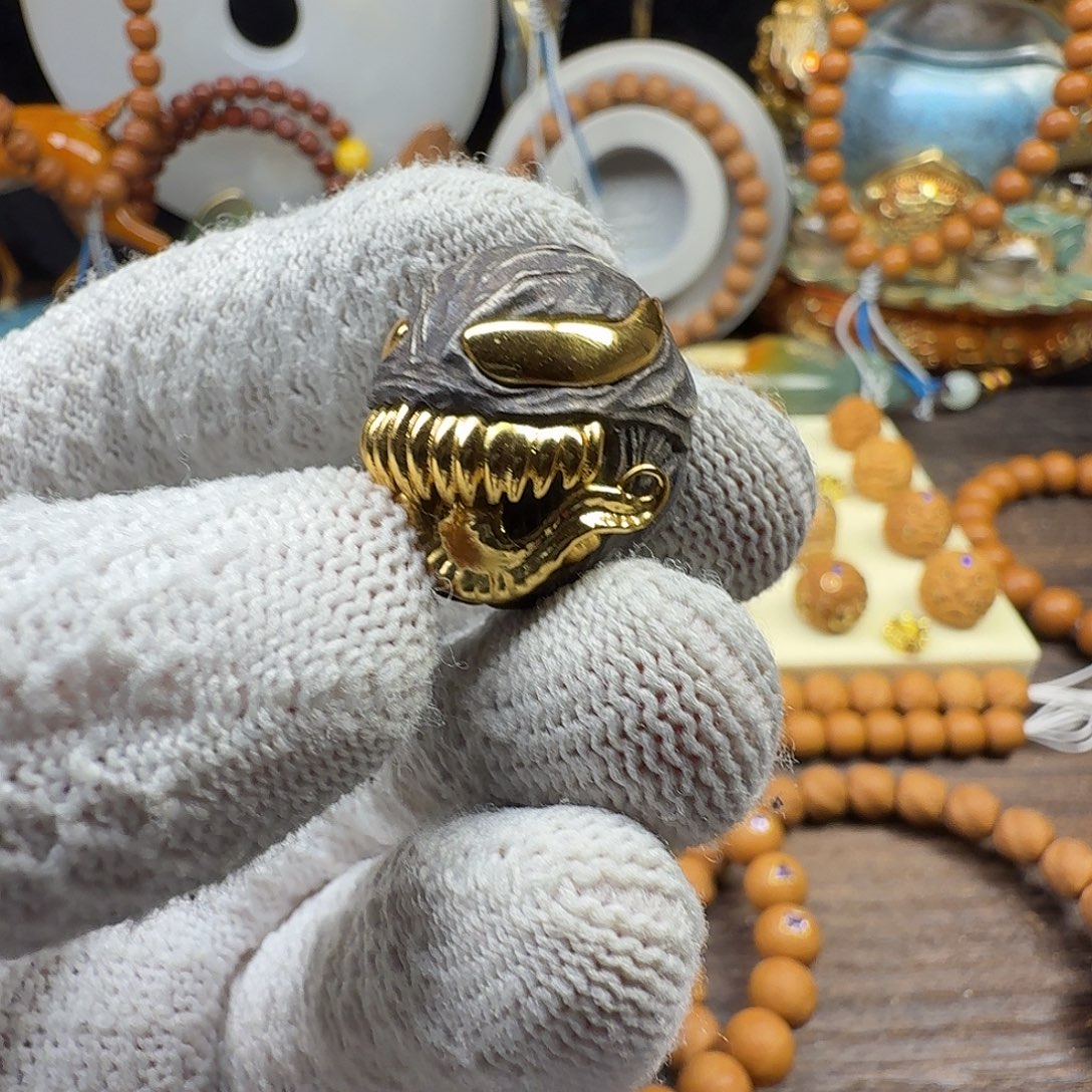 傻***福猴头核桃吊坠毒液单颗