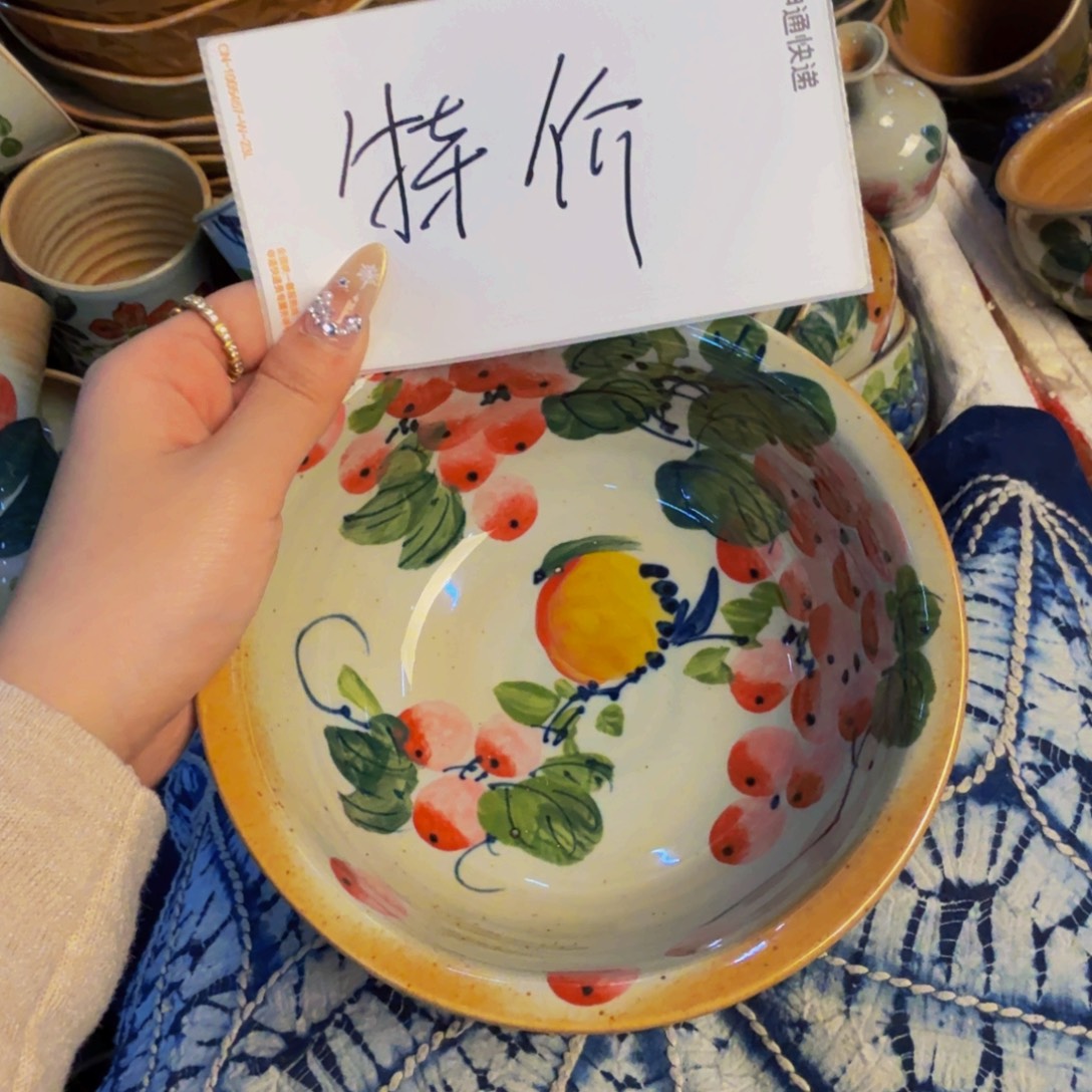 瓷片景德镇陶瓷手工手绘