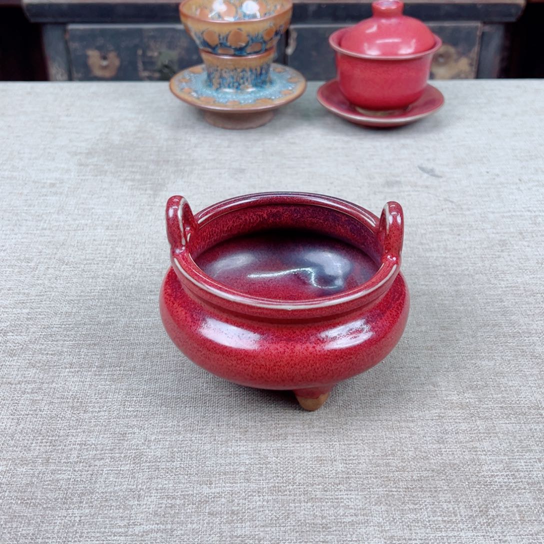 瓷片正能量陶瓷艺术品