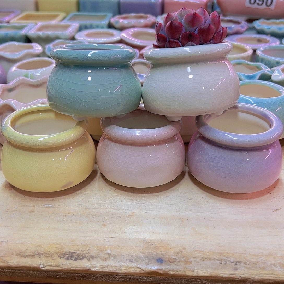 陶瓷花盆当场凑满12包邮