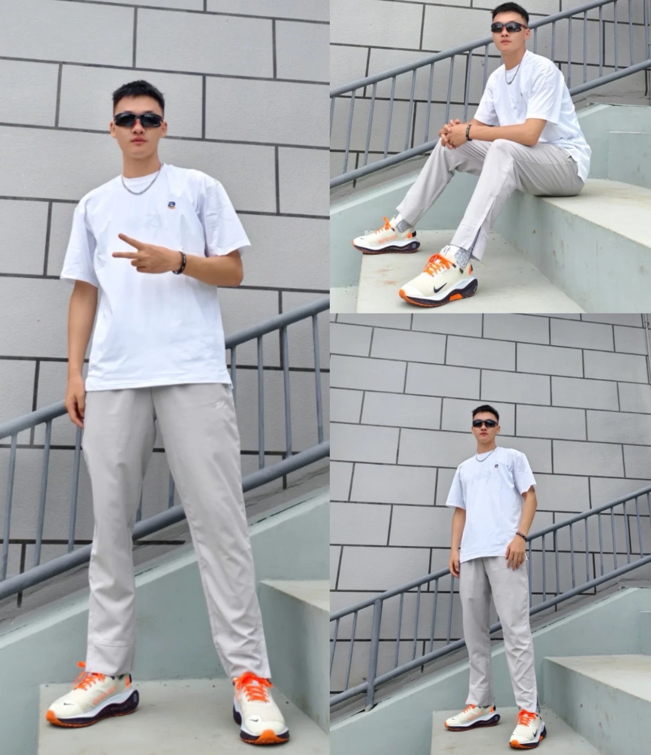 2025新款run4缓震运动跑步鞋男女休闲鞋FB2204-002