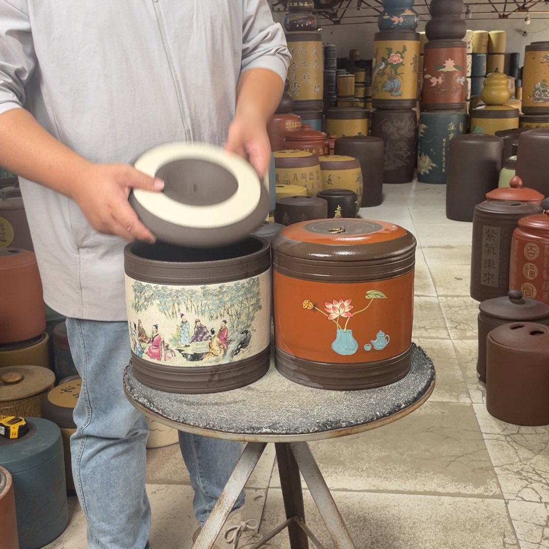 紫砂茶叶罐茶叶罐