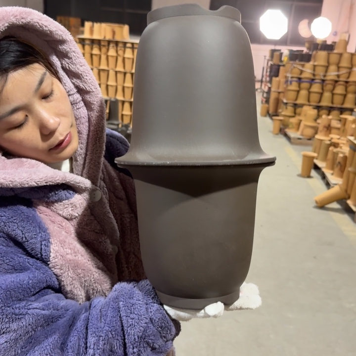 紫砂花盆破损补发