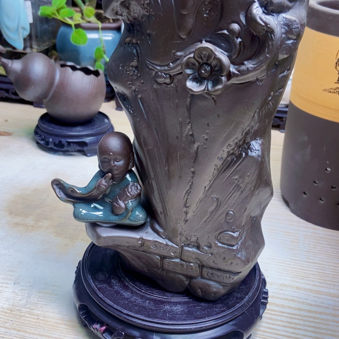 瓷片陶瓷花盆陶瓷艺术