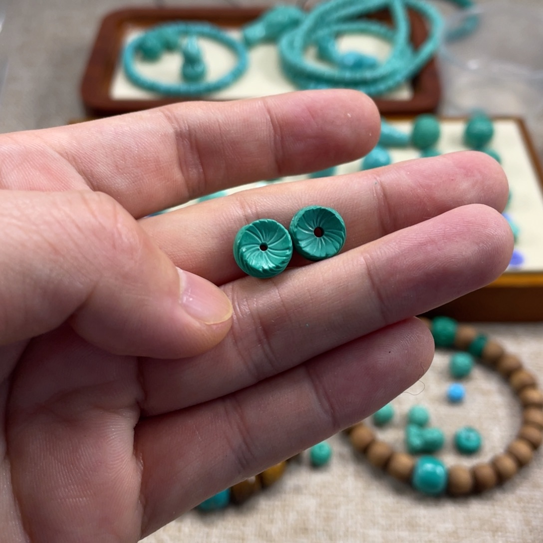 原生态湖北矿小配饰，直径10