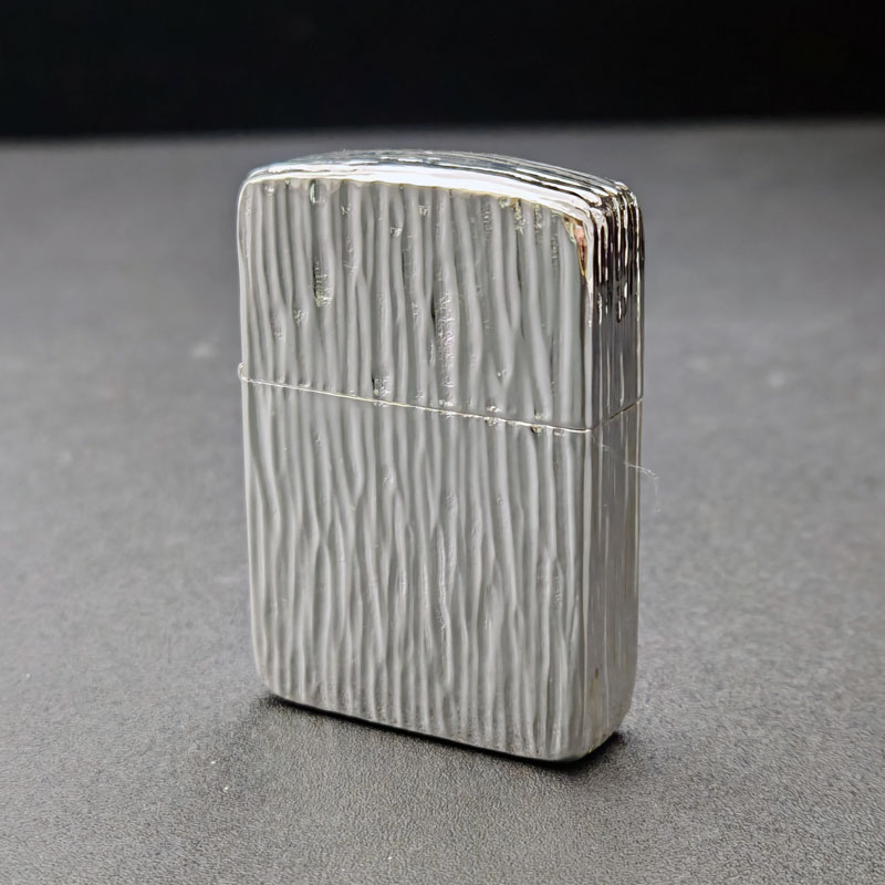 Zippo打火机正版经典复刻1941镀银树皮纹 防风收藏送男朋友DYJ1