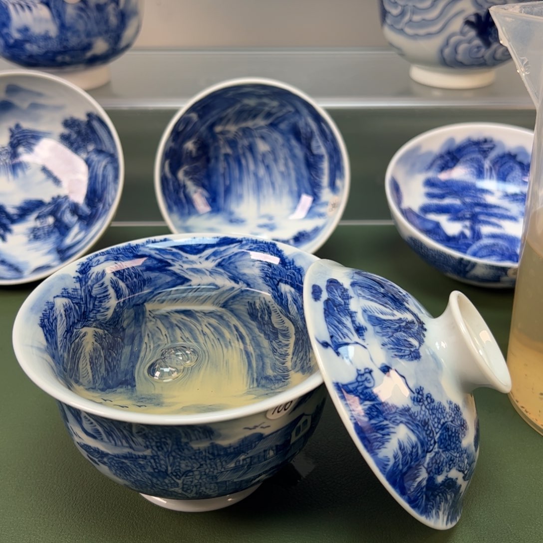杯木木景德镇纯手绘茶具106