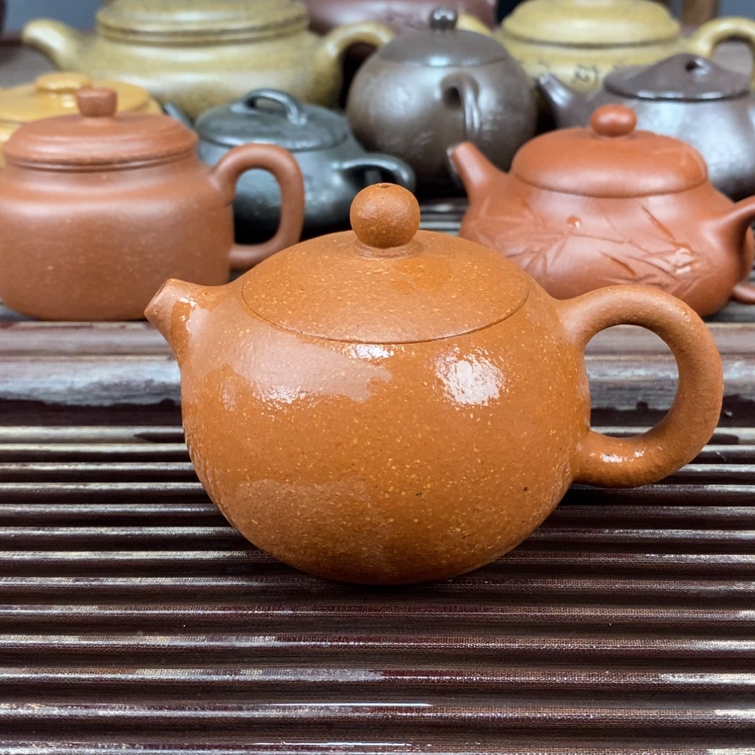 紫砂茶壶宜兴原矿紫砂壶西施微瑕200c