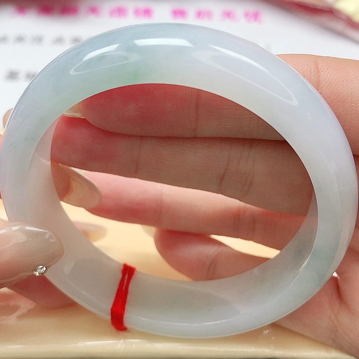 翡翠手镯未镶嵌缅甸天然A货翡翠