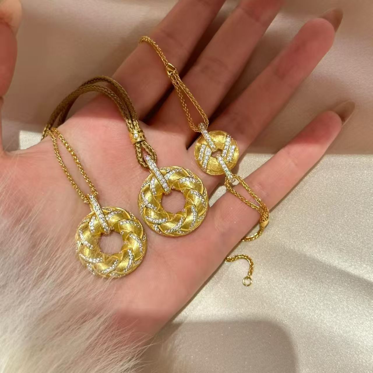 铜合金项链 铜镀金饰品吊坠项链手链手镯价格专拍