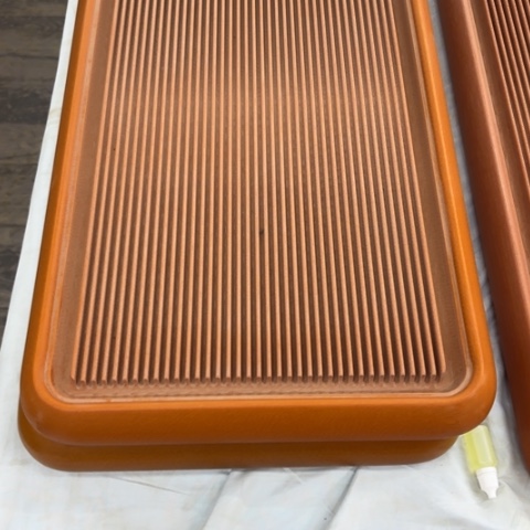 厚****远7040 5厚橙金料龙纹电木茶盘