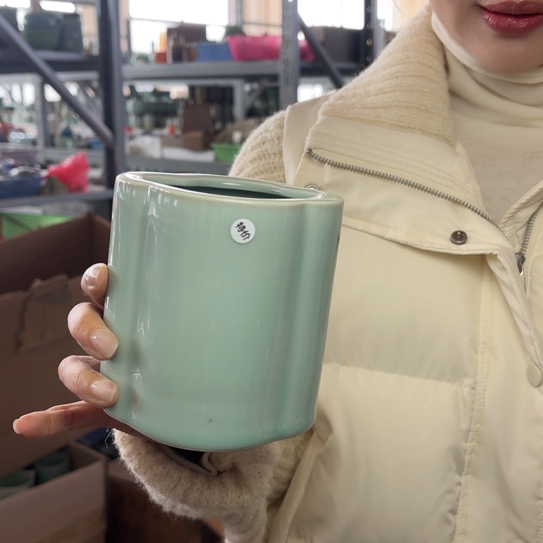 龙泉云间青瓷小米茶器