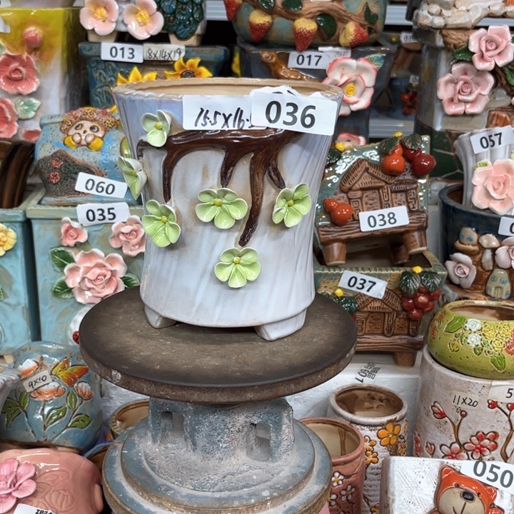 紫砂花盆粗陶材质多多肉花盆