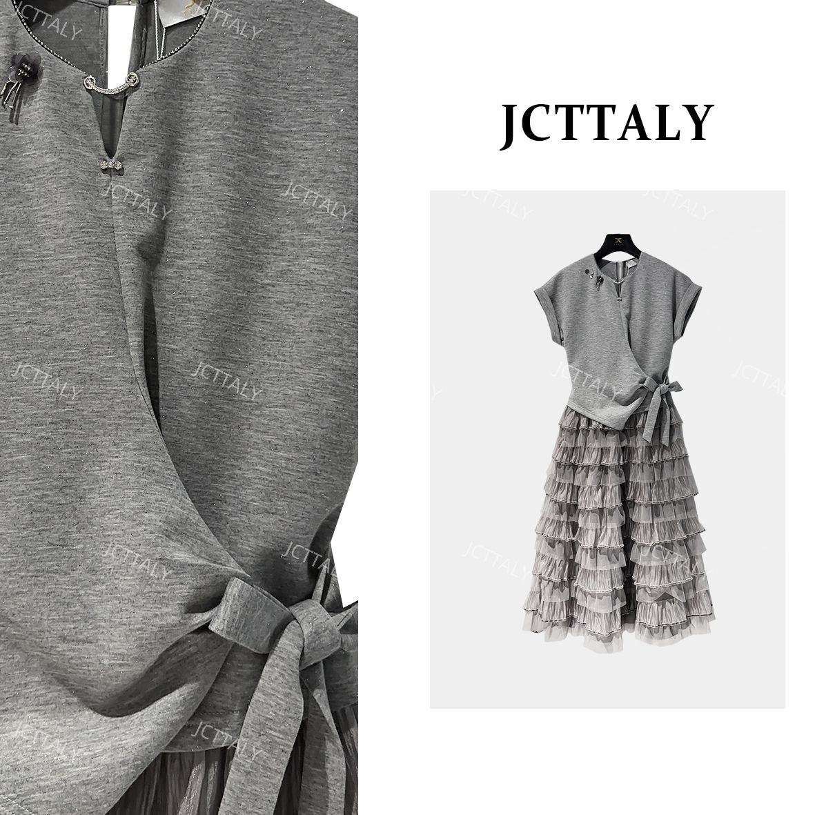 【Linda】【33】夏季新款修身收腰显瘦时尚设计感休闲女装JC-A3298