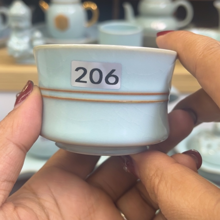 杯子束腰手工支钉杯