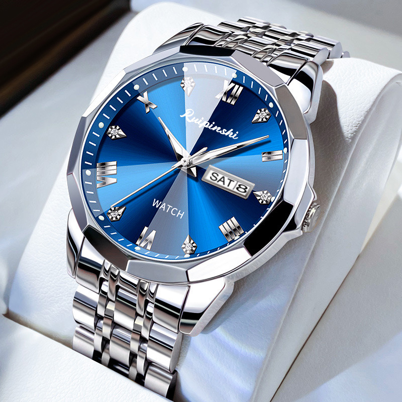 正品全自动机械名表男士气质高档时尚防水简约潮流夜光百搭男款