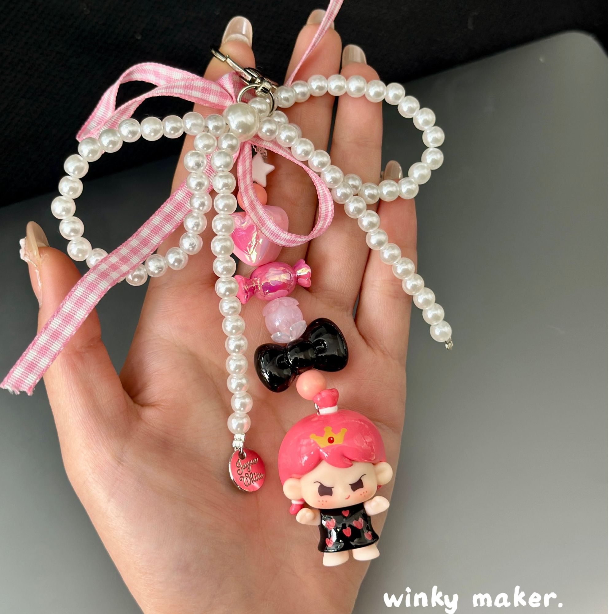 妙妙工艺手工创意个性潮流DIY手机链包挂钥匙挂