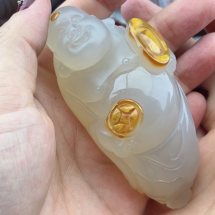 玛瑙手饰未镶嵌寒***?