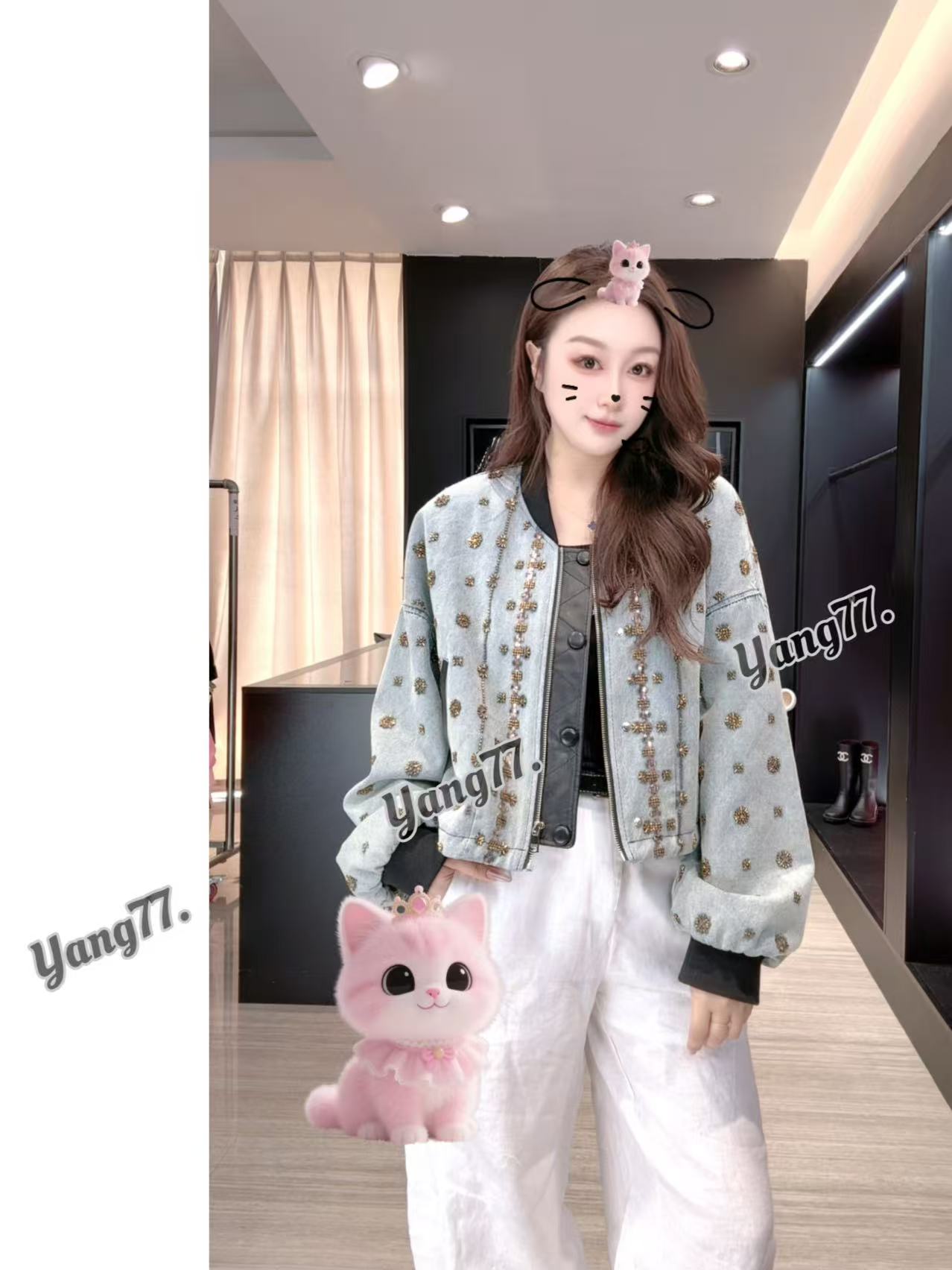 6014高轻奢女款时尚外套SXZY-LY