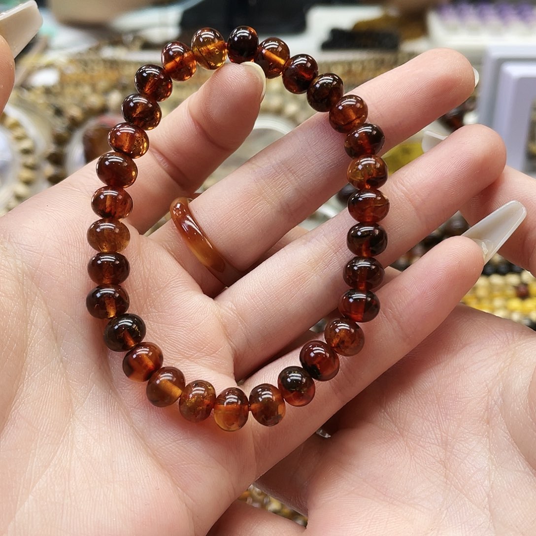 琥珀未镶嵌裸石抚顺琥珀7血珀