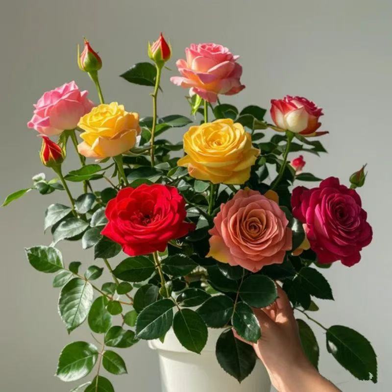 品种苗多色月季福利款  月季盆栽  四季开花庭院 阳台 盆 栽 地栽