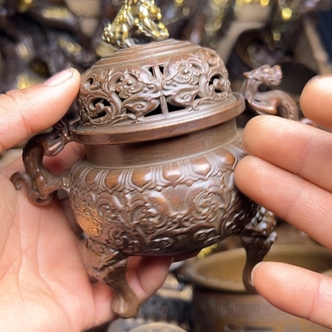 铜制文玩把玩物件