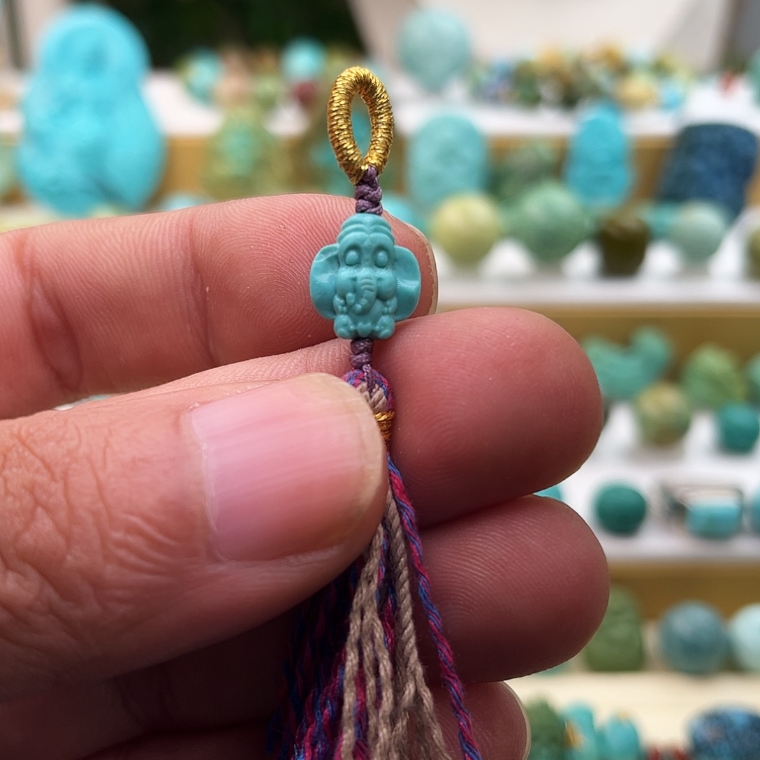 绿松石未镶嵌配饰