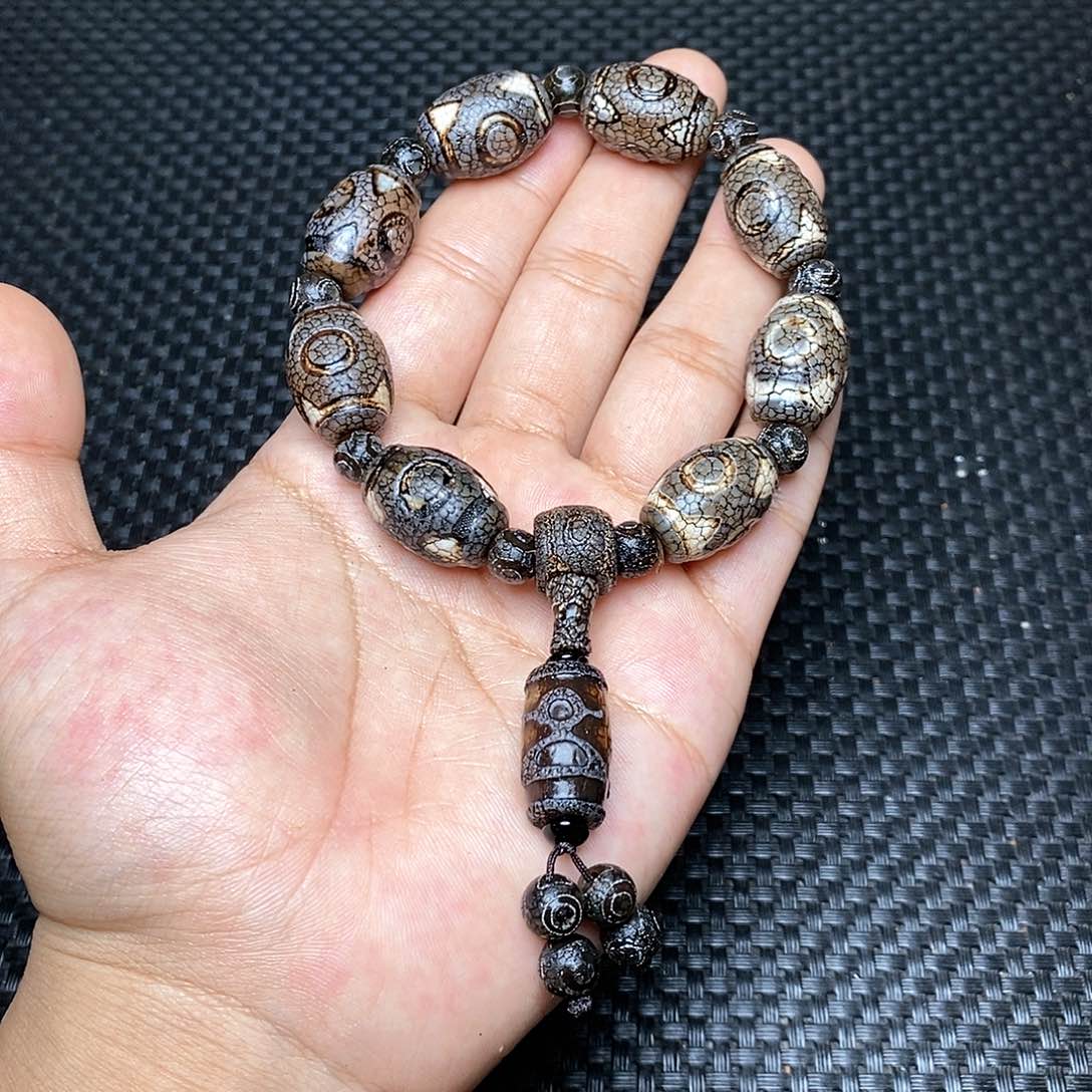 玛瑙/玉髓手链未镶嵌创*