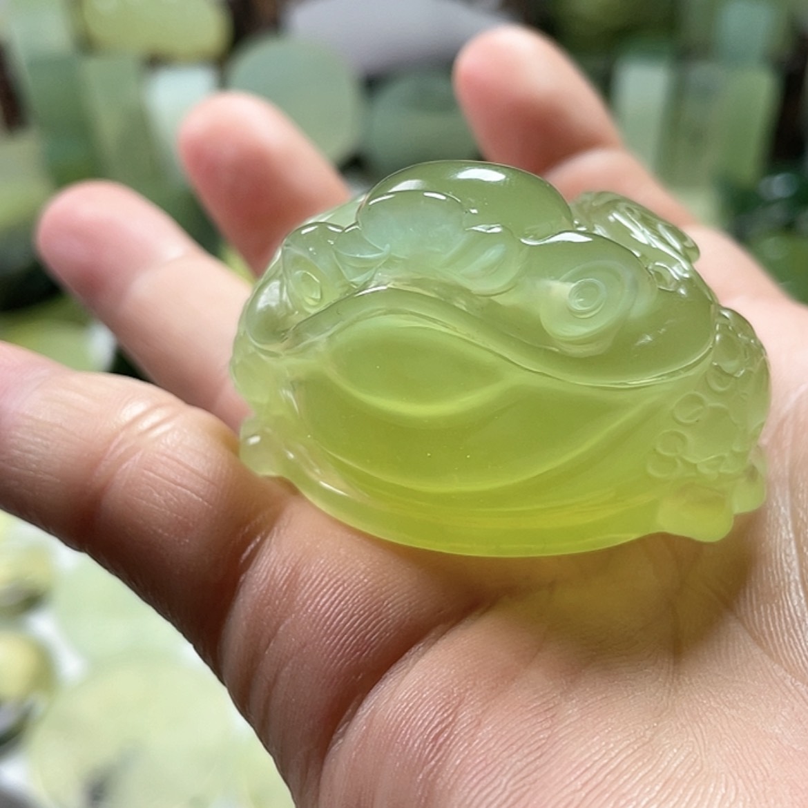 【闪购商品】岫玉手把件未镶嵌