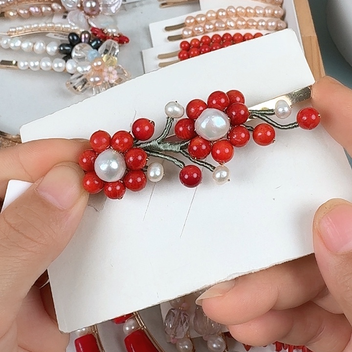 淡水珍珠未镶嵌发饰