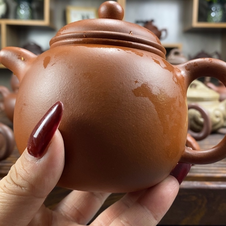 紫砂茶壶闲***海原矿紫砂壶