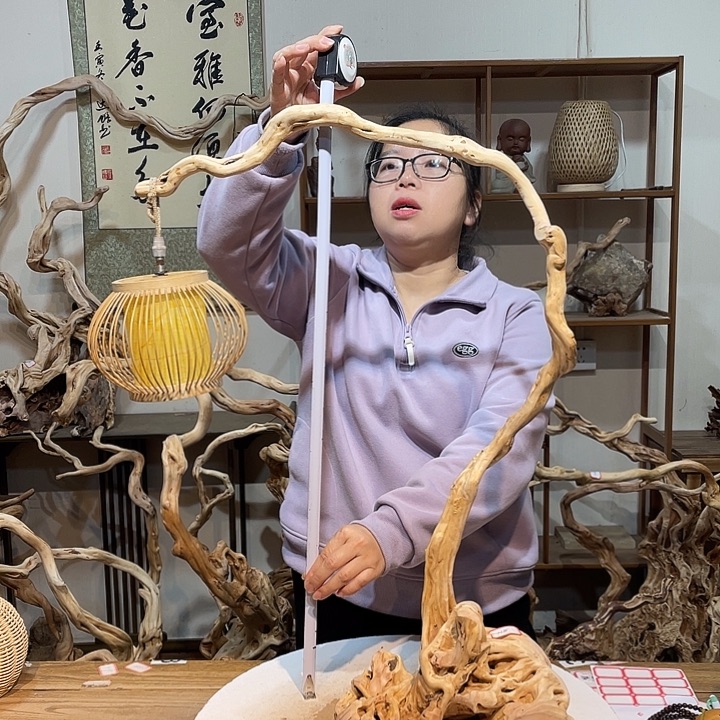 木杜鹃根根艺摆件6