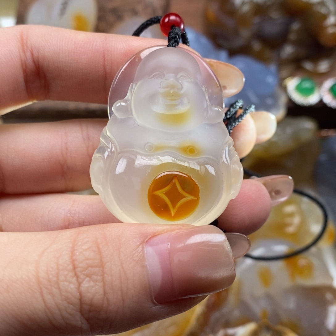 玛瑙/玉髓未镶嵌颈饰