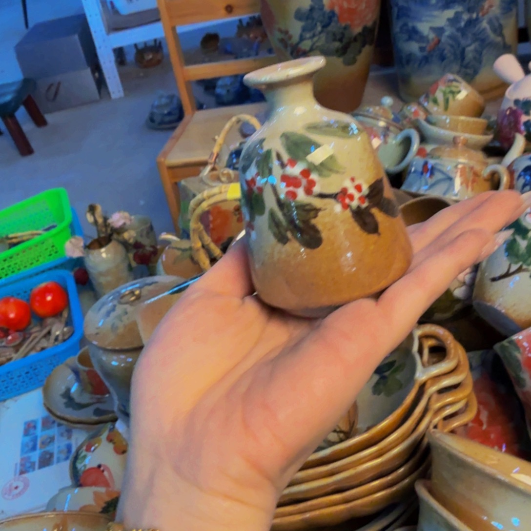 瓷片景德镇陶瓷手工手绘