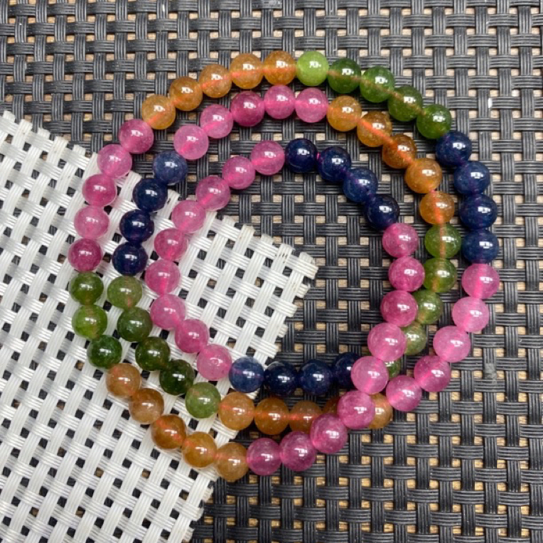 彩虹6mm三圈手串305